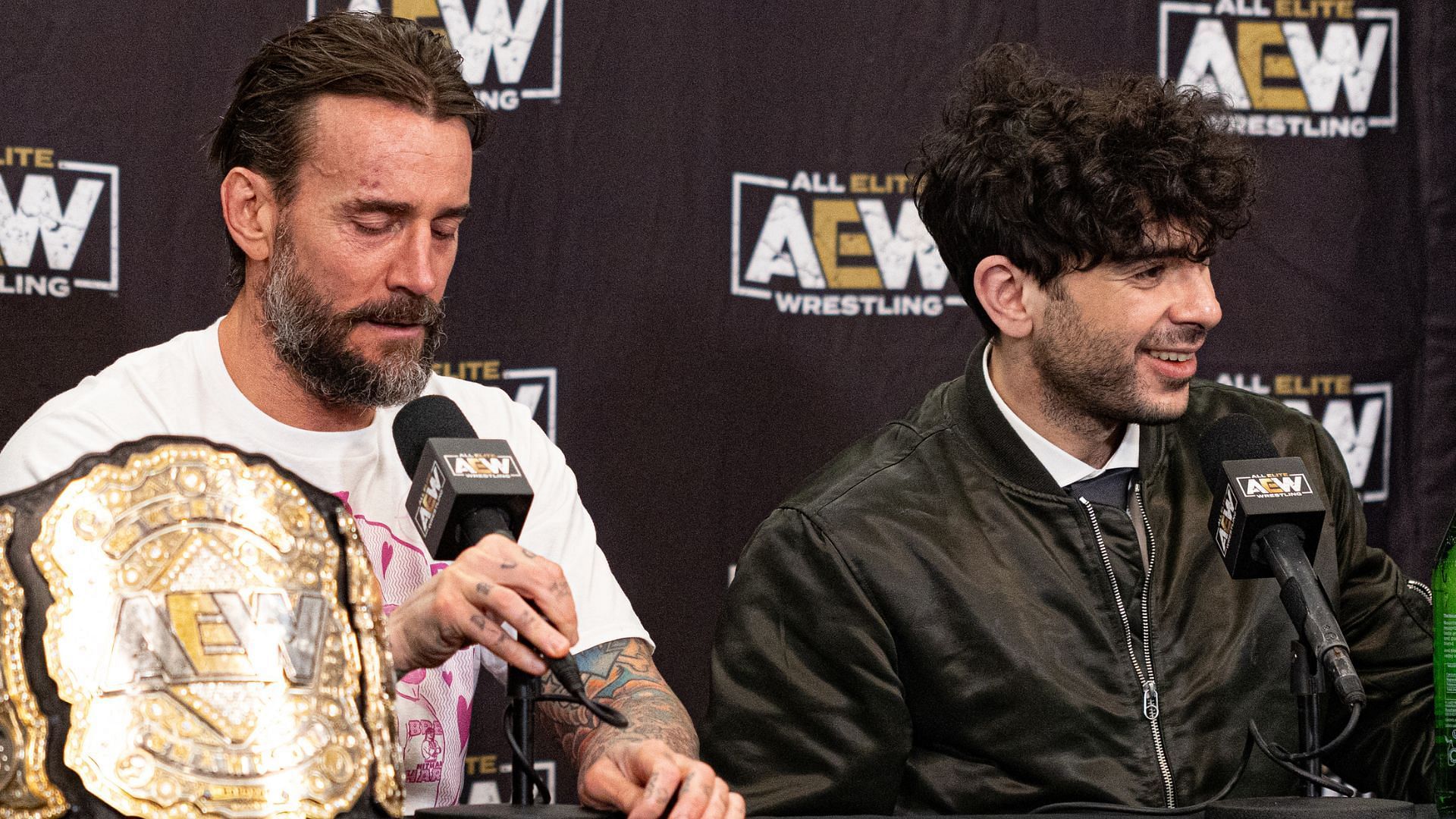 Will Tony Khan allow CM Punk back to an AEW media scrum?