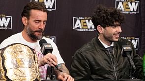Tony Khan discloses whether he would have CM Punk at another AEW media scrum