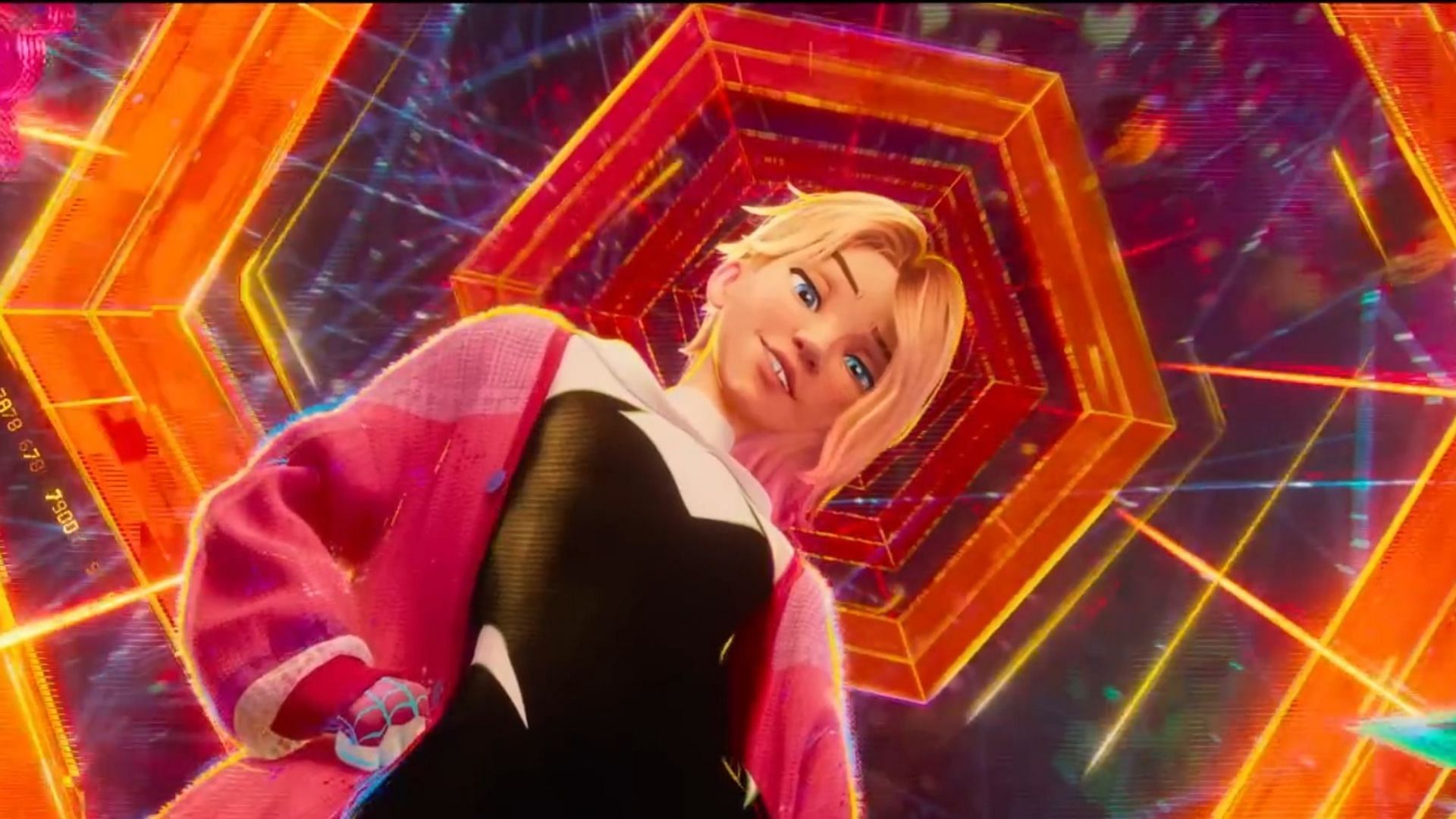 Gwen Stacy as seen in the official trailer for Spider-Man: Across the Spider-Verse (Image via Sony)