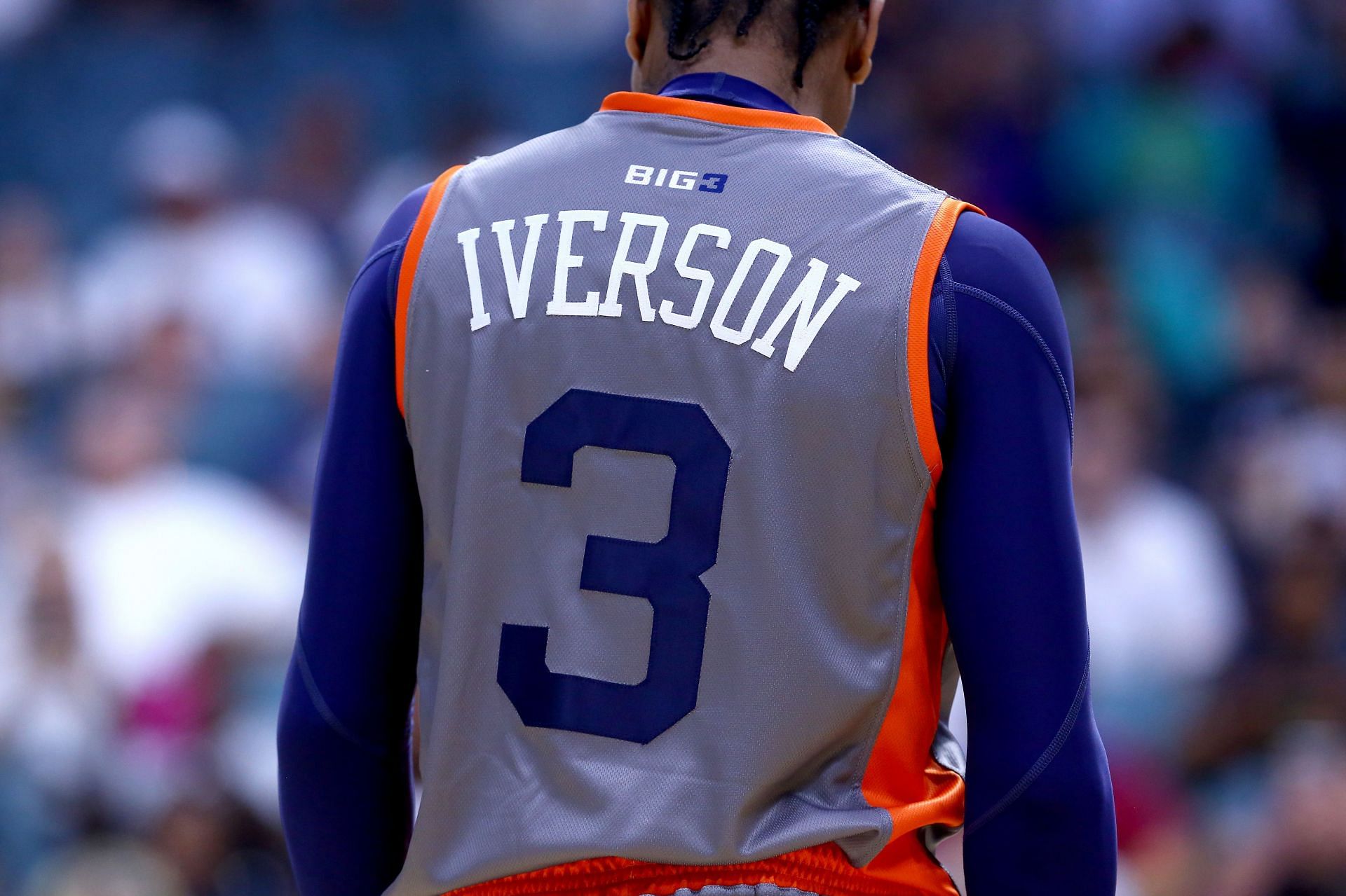 Allen Iverson during BIG3 - Week Three