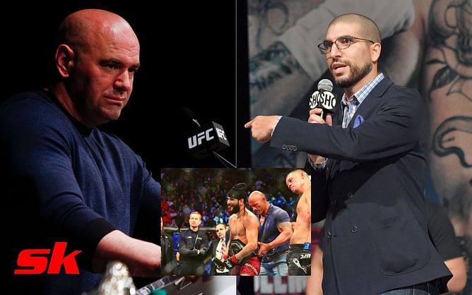 CM Punk, BMF, Slap Fighting - Ariel Helwani makes a list after Dana White calls Francis Ngannou's boxing foray a "gimmick"