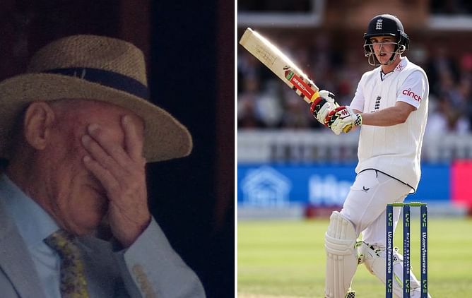 [Watch] Geoffrey Boycott facepalms in disappointment after Harry Brooks throws wicket away in 2nd Ashes 2023 Test