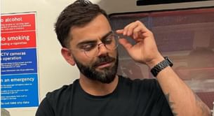“In the tube” – Virat Kohli shares pictures reading a newspaper in the metro ahead of WI tour