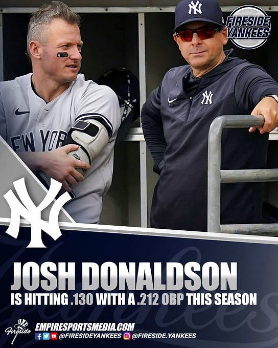 MLB on FOX - Clean shaven Josh Donaldson 💇‍♂️ MLB, New York Yankees