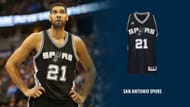 The Spurs have the most iconic NBA jerseys of all time