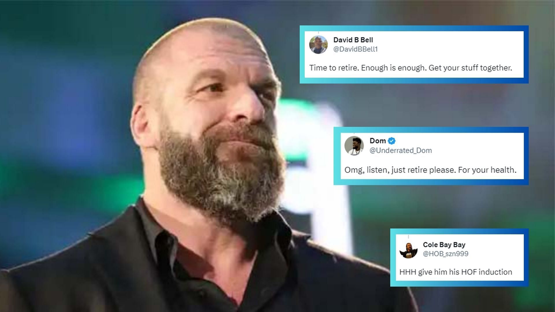 Fans call on Triple H to induct this WWE legend into the Hall of Fame.