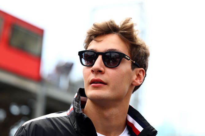 "Thumbs up for cheating!": Fans react to George Russell cutting the second chicane and gaining advantage during 2023 F1 Spanish GP