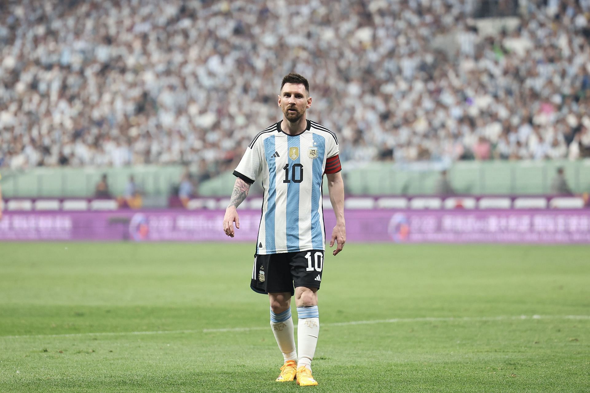 Paris Saint-Germain president 'smiles' at Lionel Messi to MLS transfer  reports and insists Argentina icon 'happy' in French capital ahead of  January talks