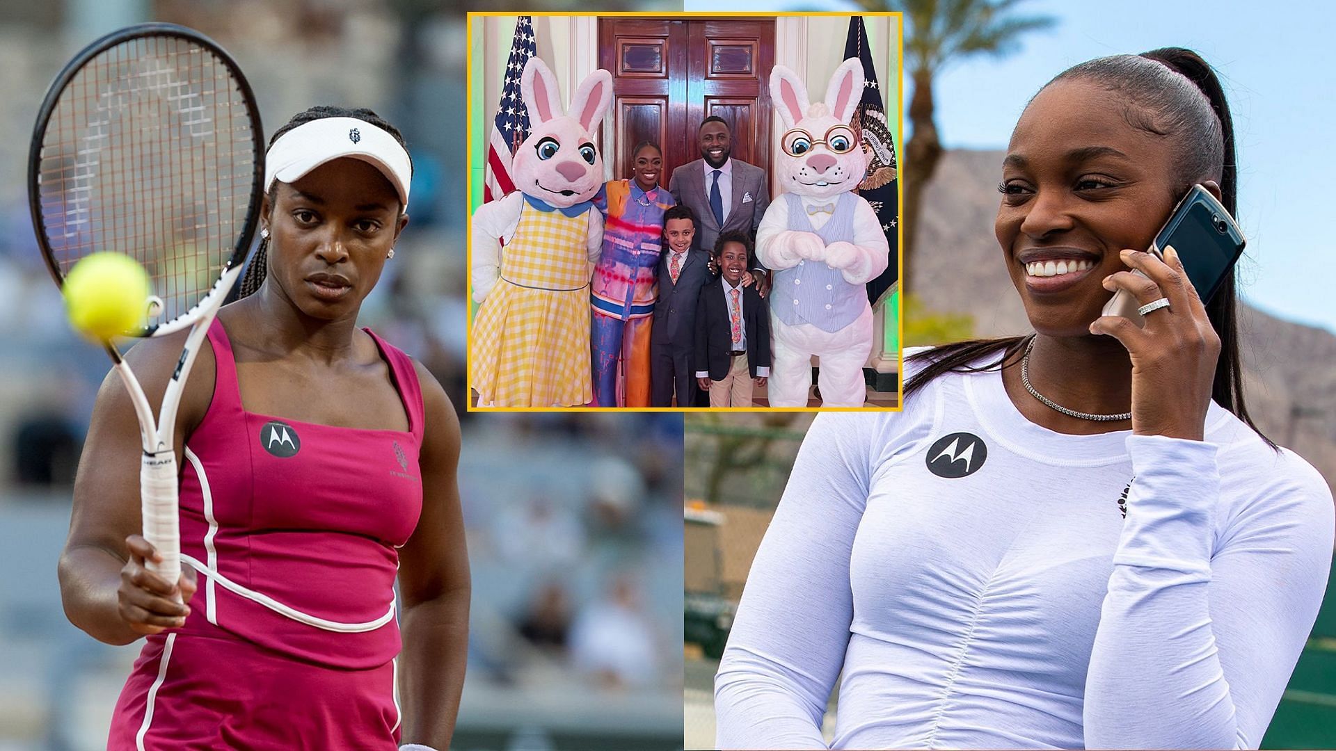 Sloane Stephens discusses new kits after Nike split, trip to the White House with stepson, and more