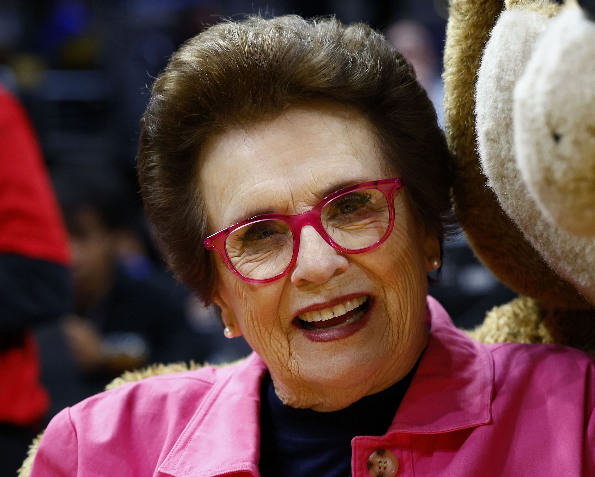 Billie Jean King at Phoenix Mercury v Los Angeles Sparks