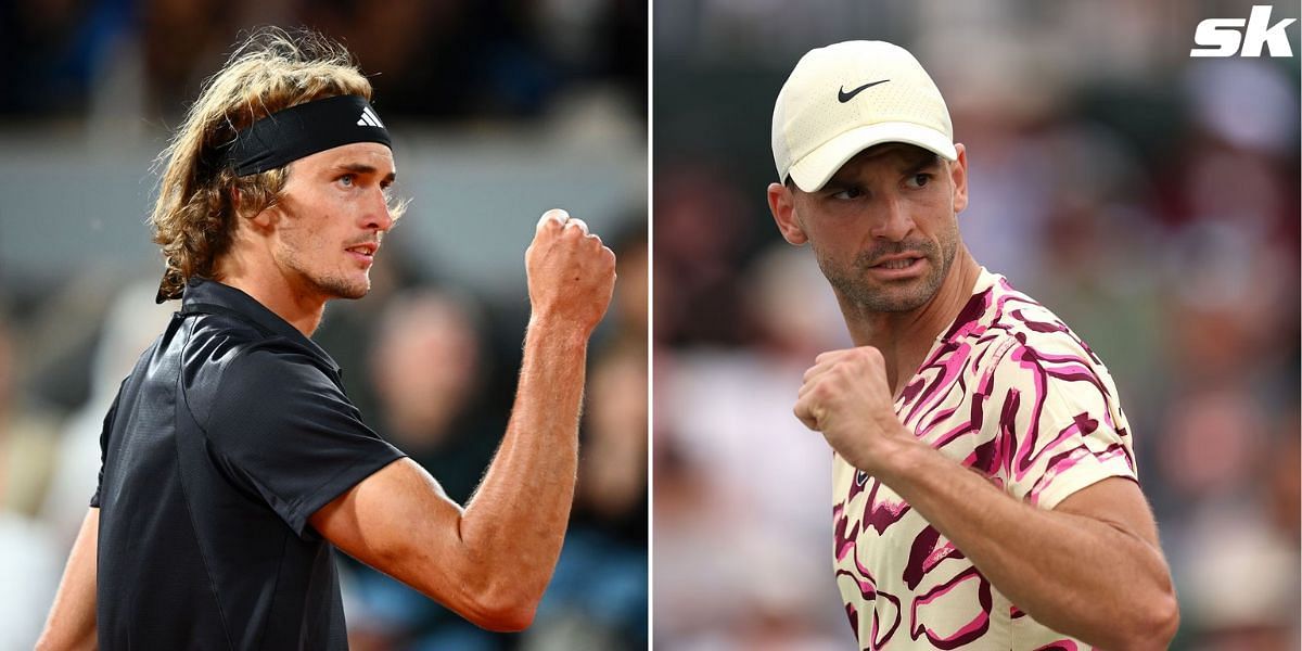 Alexander Zverev vs Grigor Dimitrov is one of the fourth-round matches at the French Open 2023.