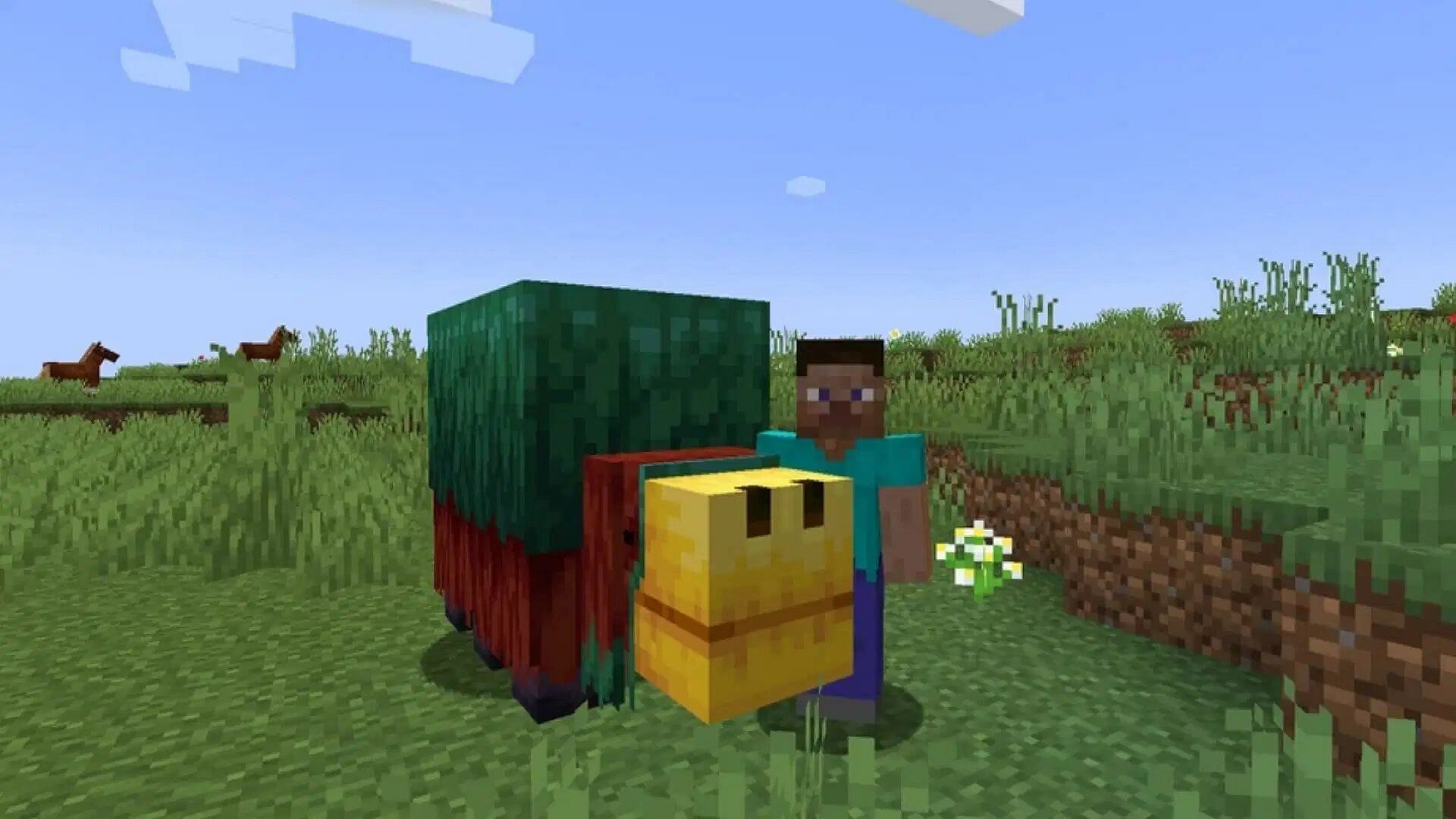 The Sniffer spawns by eggs (Image via Mojang)