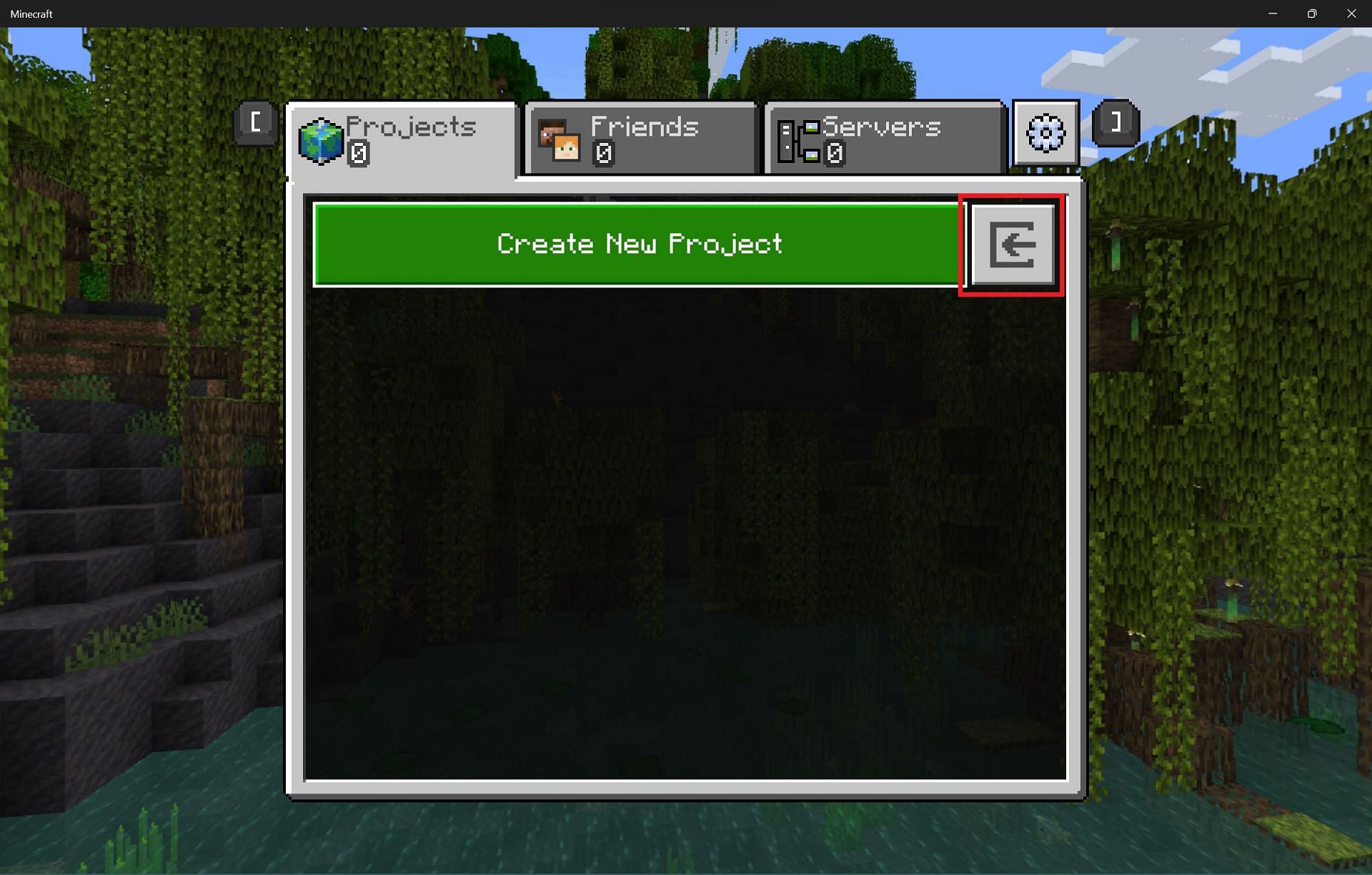 Start new projects with Editor mode in Bedrock (Image via Mojang/Microsoft)