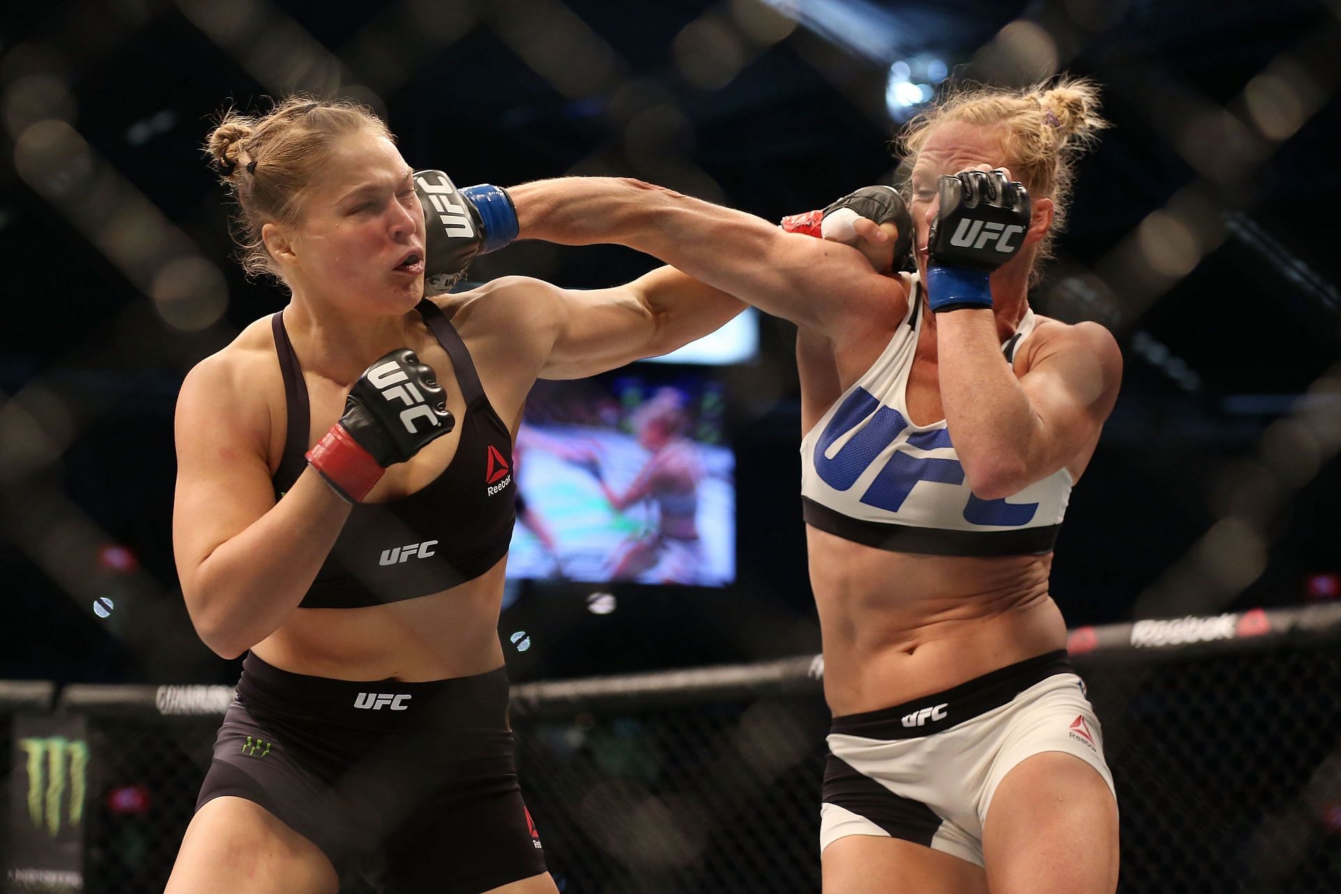 Ronda Rousey vs. Holly Holm at UFC 193 [Image courtesy: Getty Images]