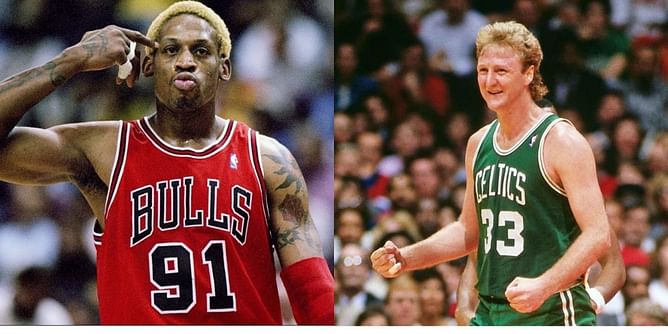 Chris Russo fires back at Dennis Rodman for disrepecting Larry Bird: “He's not a great player, he's a unique player”