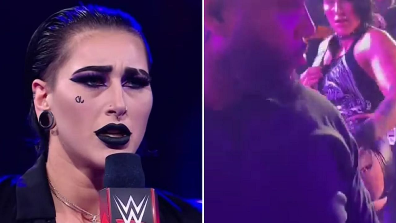 Rhea Ripley sends four-word message to a WWE security guard who smiled ...