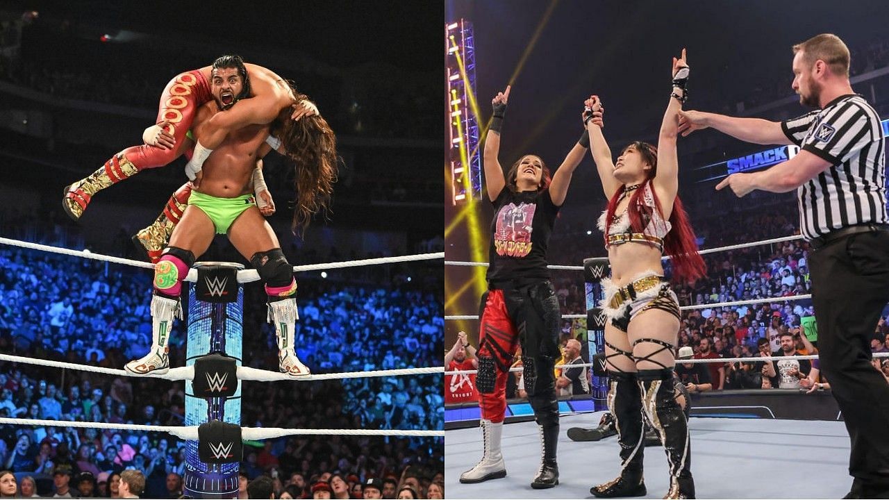 WWE SmackDown में इस हफ्ते Money in the Bank क्वालीफाइंग मैचों में बेहतरीन एक्शन देखने को मिला 