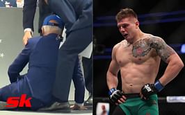 UFC middleweight Marvin Vettori gives appalled reaction to "moribund puppet" Joe Biden falling over
