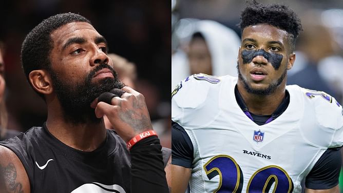Marlon Humphrey takes cheeky dig at Kyrie Irving while recruiting NBA star to Ravens under special condition