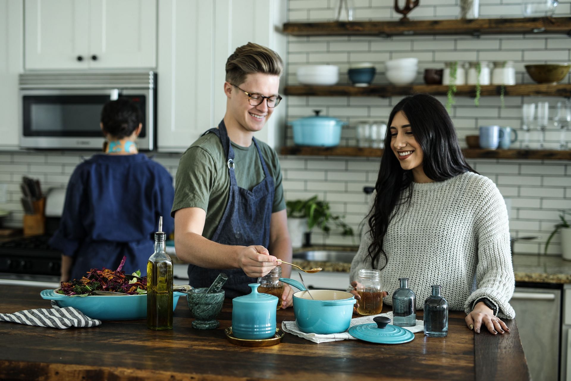 Make cooking more fun. (Image via Unsplash/Edgar Castrejon)