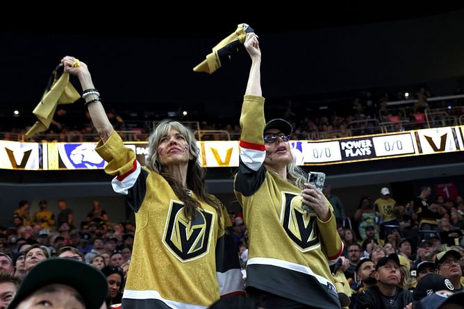"One More Win" Vegas Golden Knights fans optimistic after winning Game Four and heading back to Vegas