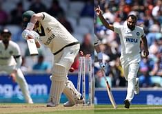 [Watch] Mohammad Shami cleans up Marnus Labuschagne with a ripper post Lunch in WTC final 2023