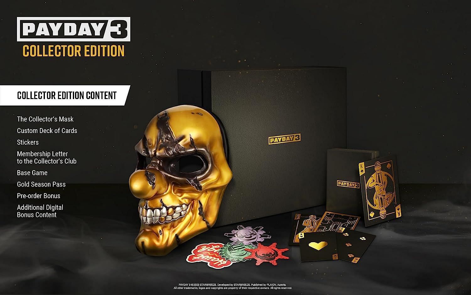 Payday 3&#039;s Collector&#039;s Edition is pretty steep but packed with the good stuff every fan will enjoy (Image via Starbreeze Studios)