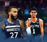 Rudy Gobert and Victor Wembanyama: Statistical comparison of 2 stars when they were both 19