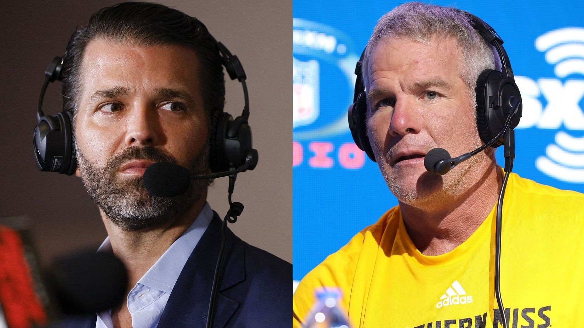 Brett Favre calls out media in interview with Donald Trump Jr. 