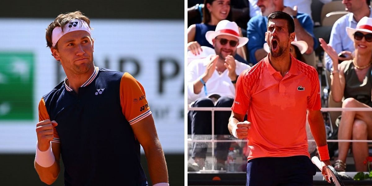 Casper Ruud looks ahead to French Open final clash against Novak Djokovic