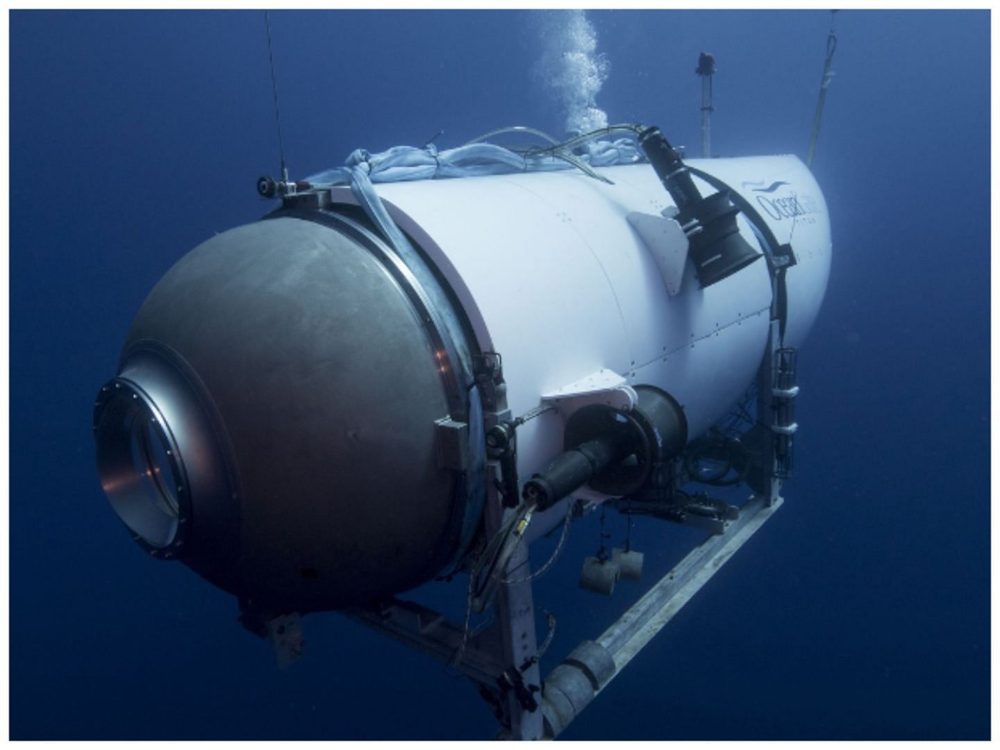 Titan submersible (Image via Instagram/oceangate)