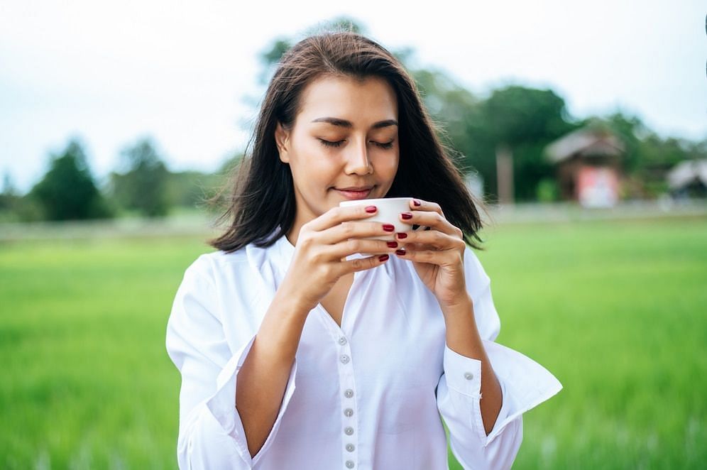 How to enjoy your chai? (Image via Freepik/Jcomp)