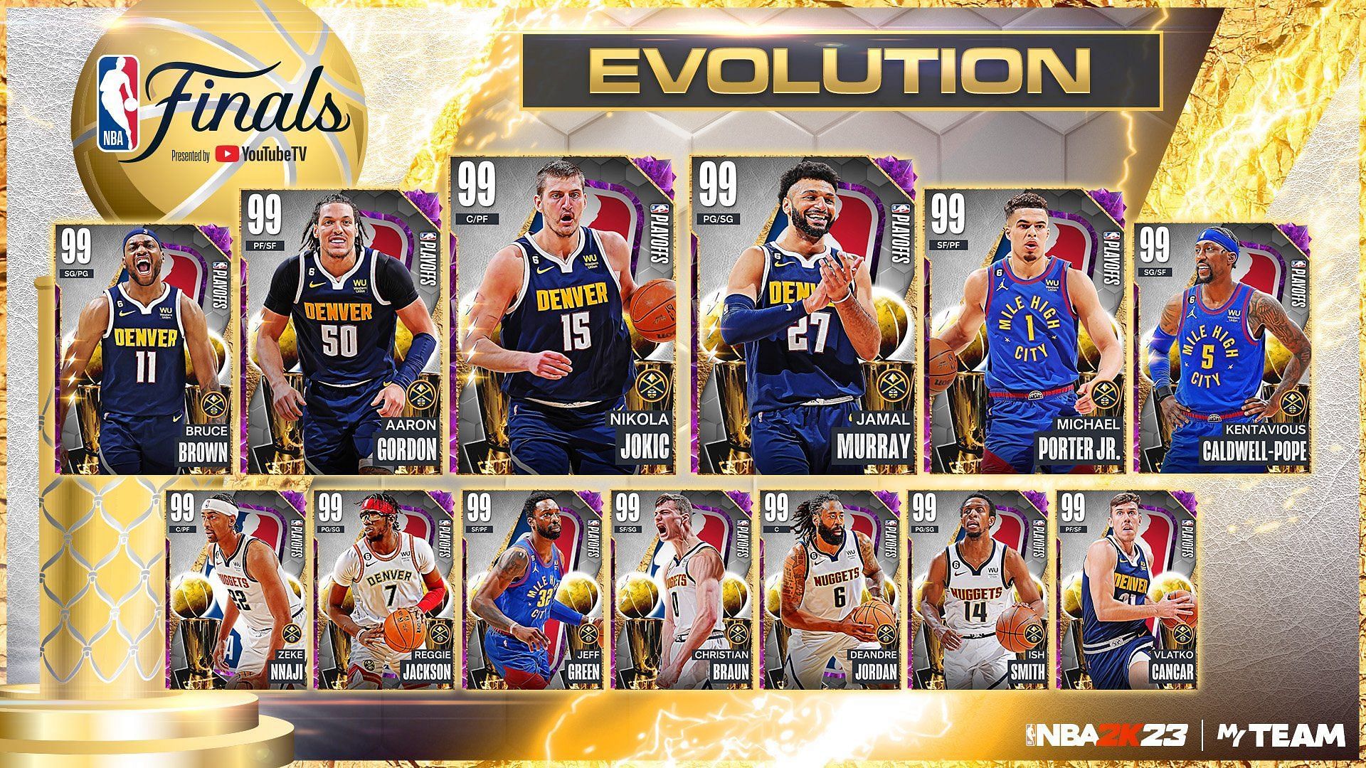 NBA 2K23: Earn All MyTeam Trophy Case Reward Cards