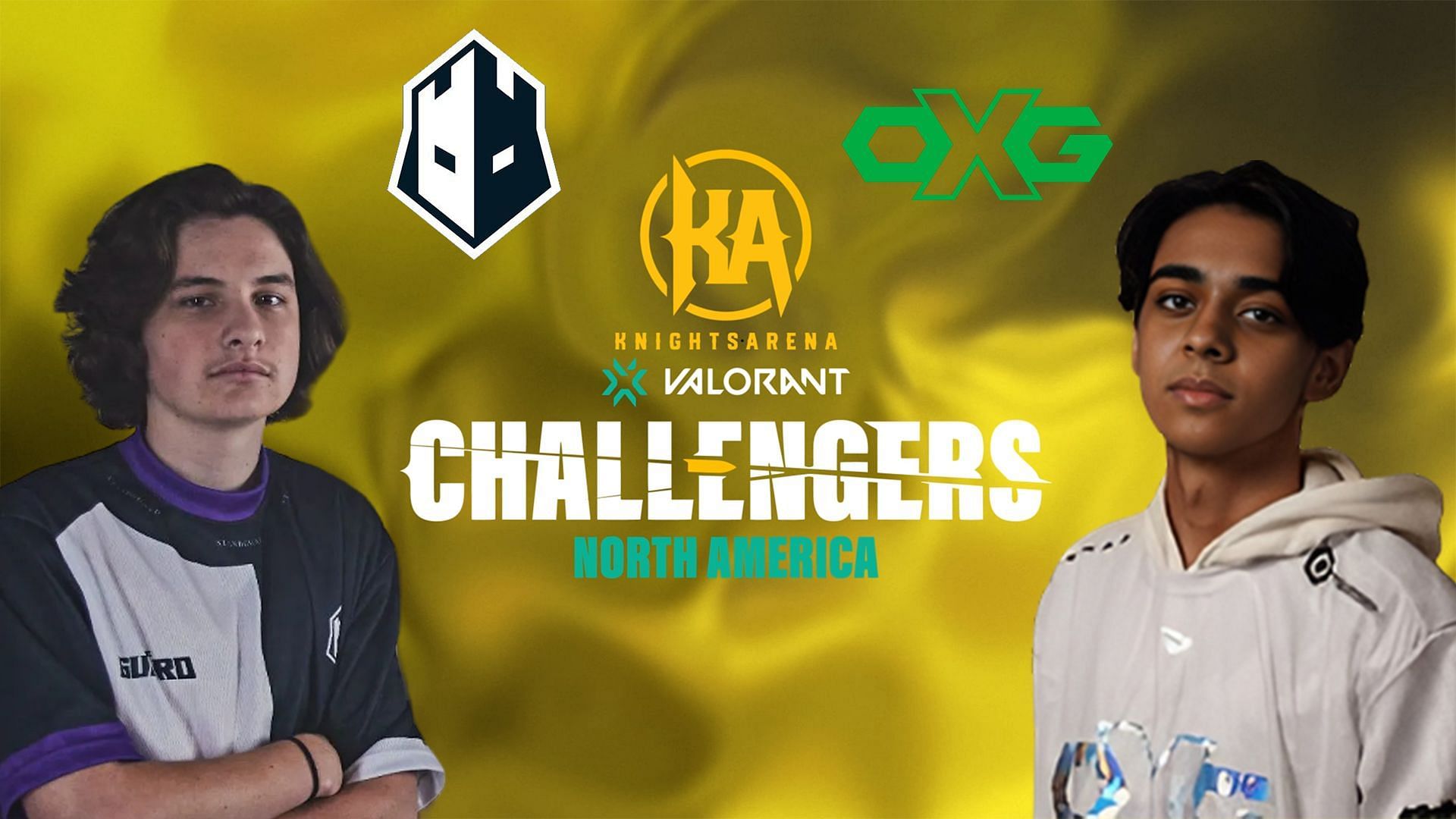 The Guard vs Oxygen Esports in the VCT NA Challengers League (Image via Sportskeeda)