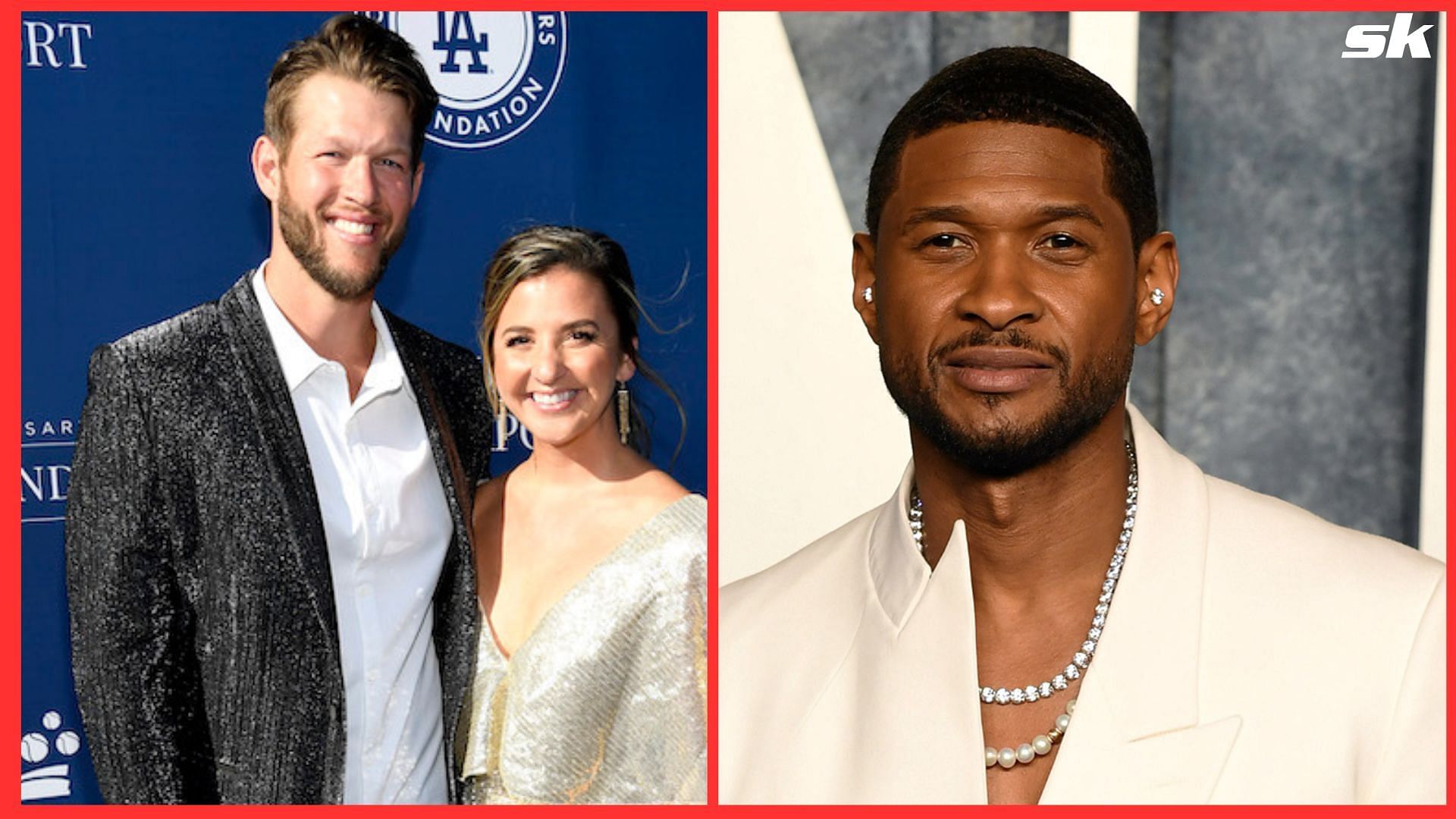 Clayton Kershaw: Clayton Kershaw's wife Ellen shares why Usher's guest  performance at Dodgers Blue Diamond Gala stirred their emotions