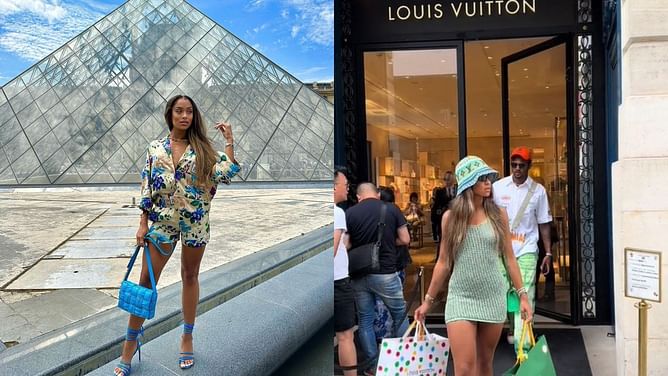 “She’s still with him?!!!” – Deshaun Watson’s girlfriend Jilly Anais leaves fans stunned after Louis Vuitton shopping trip