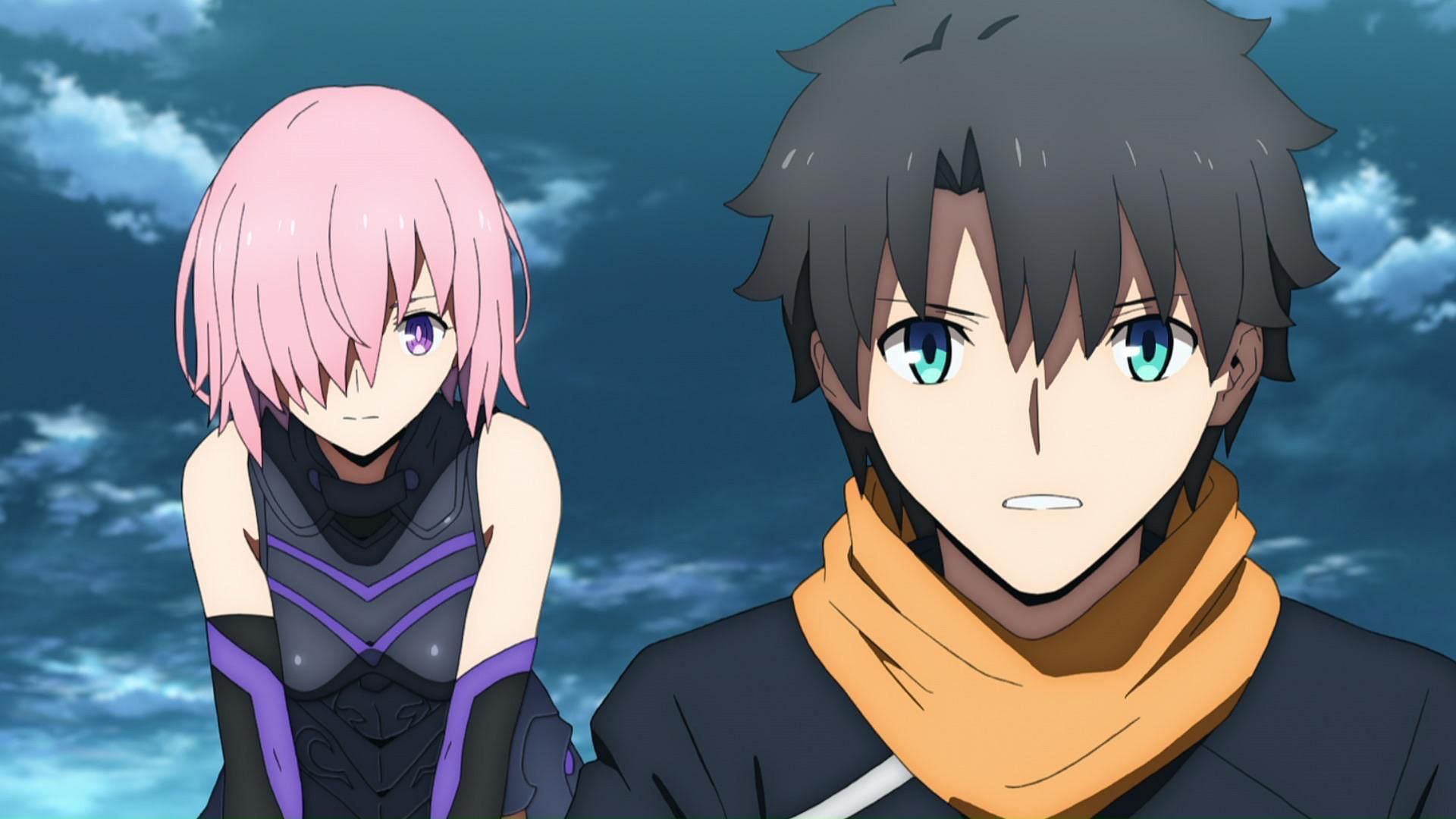 Mash and Ritsuka Fujimaru (Image via Fate: Grand Order)