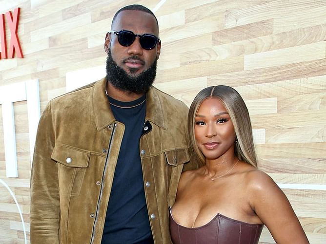 "Curry can’t relate with his wife"- NBA Fans react to LeBron James enjoying a party with his wife Savannah James in Paris