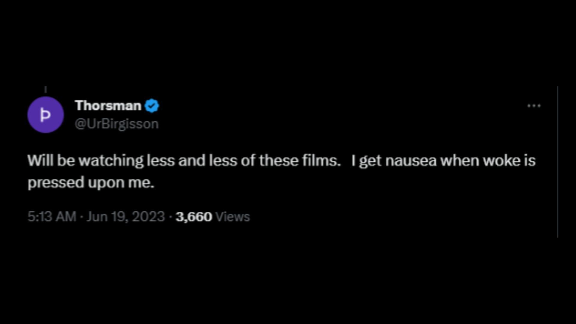 Screenshot of a Twitter user remarking on The Academy Awards&#039; new guidelines for contesting a film in its &quot;Best Picture&quot; category. (Photo via @EndWokeness/Twitter)