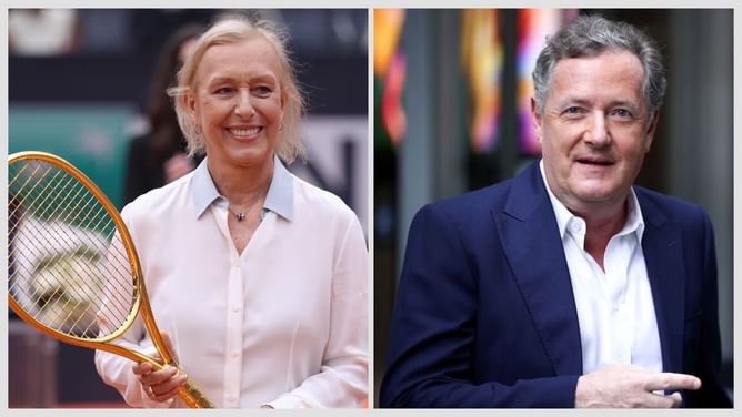 "Such a great way to end the day" - Piers Morgan, Paul Annacone and others ecstatic as Martina Navratilova gets all-clear after cancer diagnosis