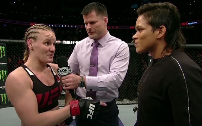 When Valentina Shevchenko warned Amanda Nunes about being "careful" with words