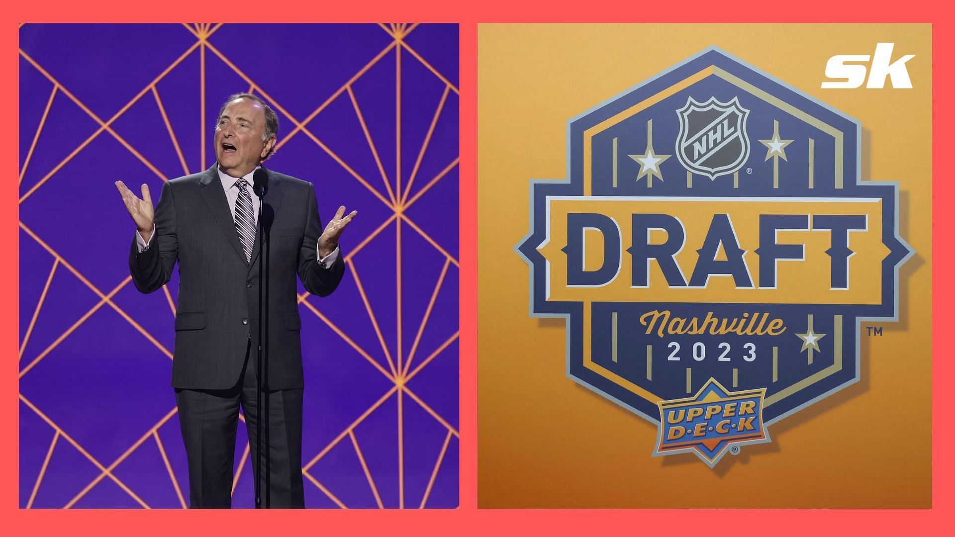 The 2023 NHL Draft is slated to begin at 7:00 pm ET on Wednesday night