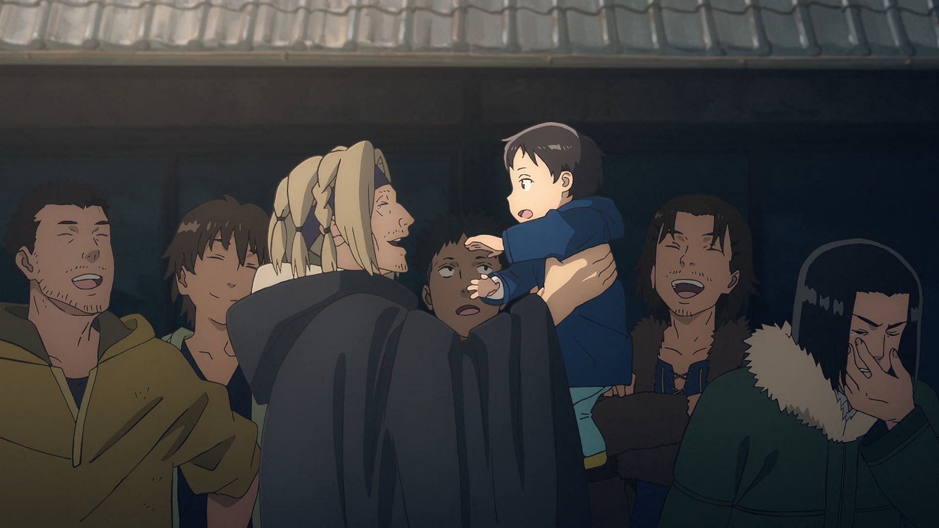 Juichi is reunited with his son (Image via Production I.G)