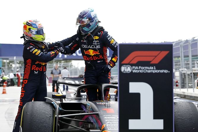 Red Bull senior figure reveals the only way Sergio Perez can beat Max Verstappen this season