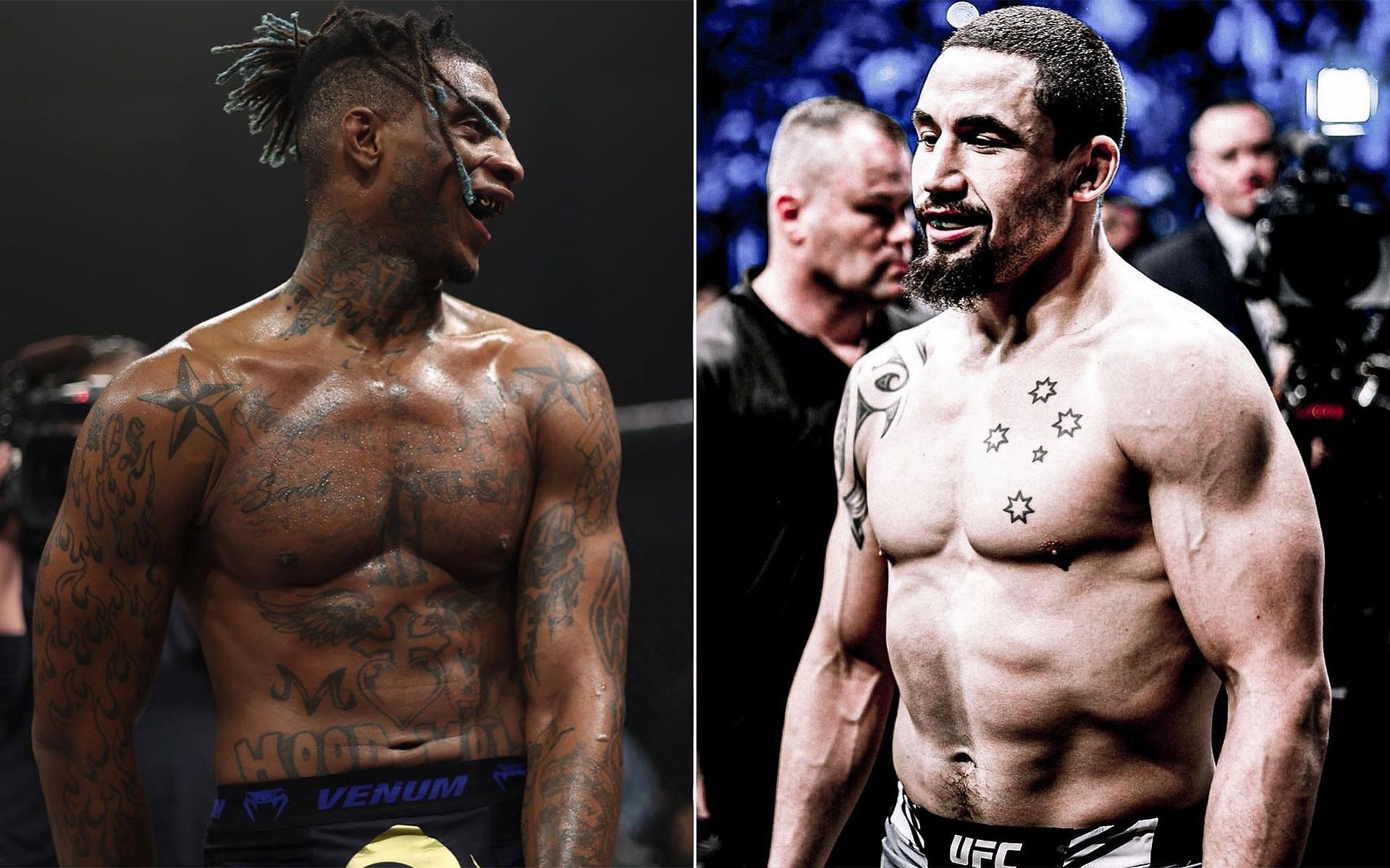 Sedriques Dumas (L) and Robert Whittaker (R) - Images via Instagram