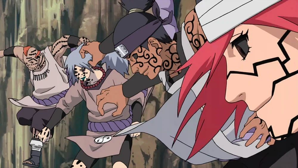 Jirobo in Naruto.