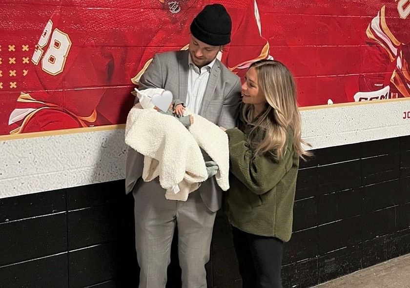 NHL Wives and Girlfriends — Elias Lindholm, Annica Englund, and Jacob
