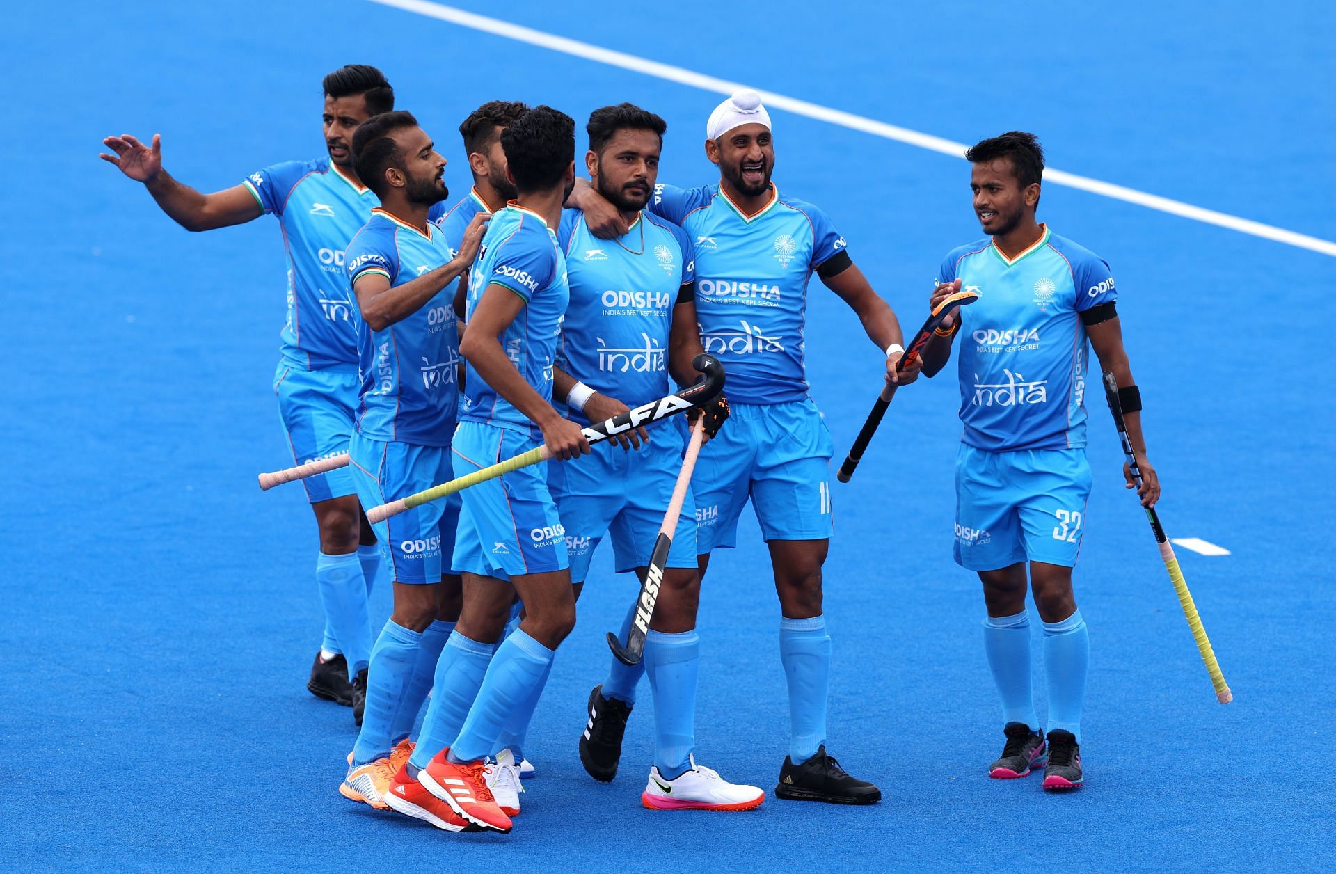 Great Britain v India - FIH Hockey Pro League Men