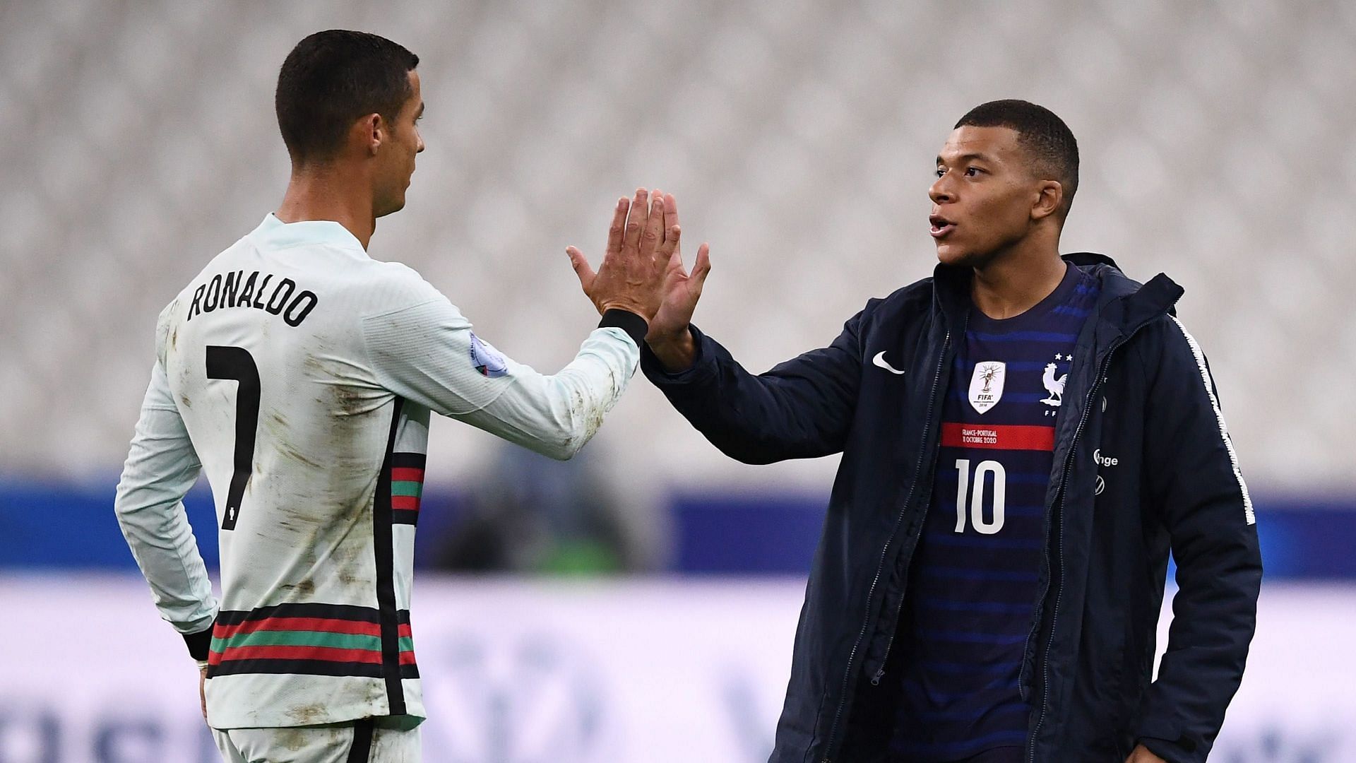 Kylian Mbappe clashed with his potential new landlord Ronaldo in 2020.