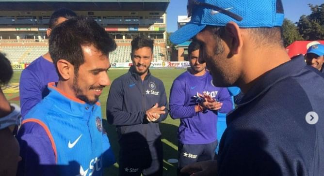 [Pictures] "Fortunate enough to have played along with 3 of my mentors" - Yuzvendra Chahal completes seven years in international cricket